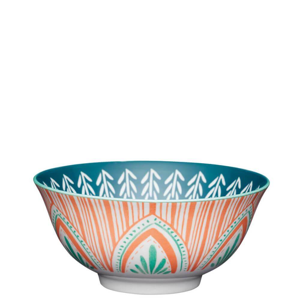 KitchenCraft Colourful Folk Pattern Multi Use Bowl